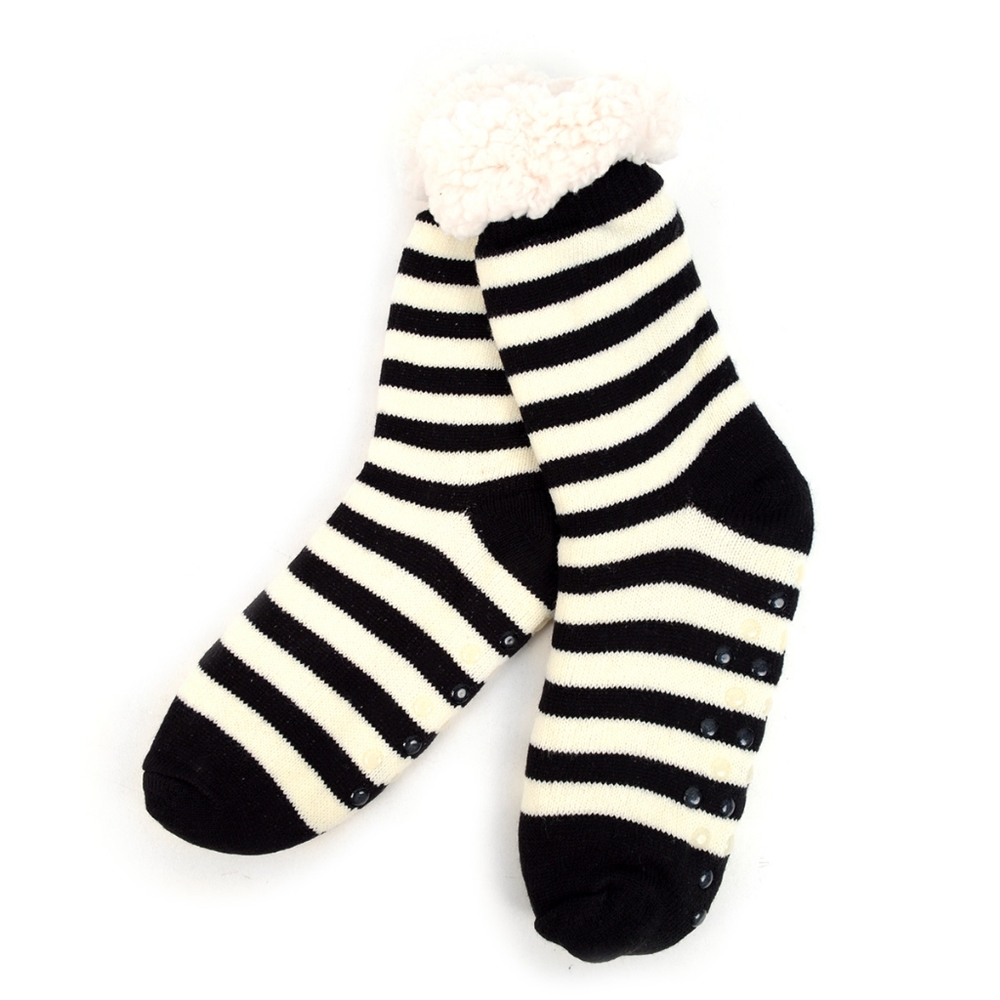 Sherpa Lined Slipper Socks